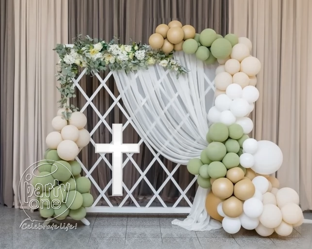 balloon decoration for holy communion